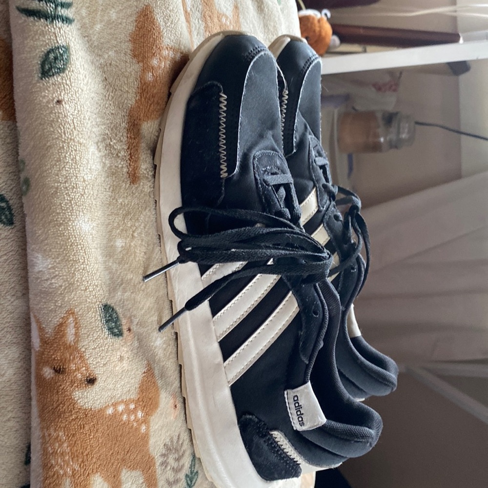 adidas black sneakers